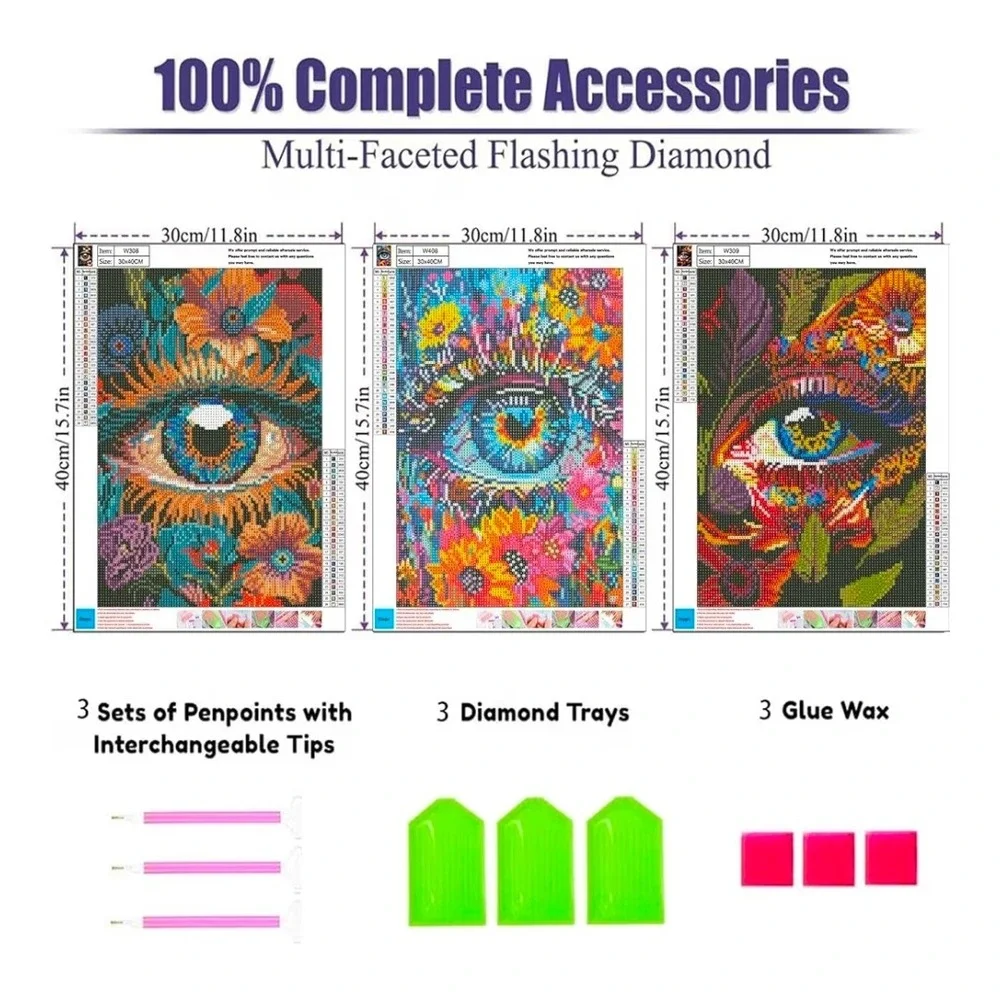 Magical Mushroom Diamond Painting‎ Kit Mystical Forest Art Craft Decor